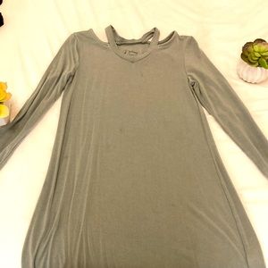 Art class army green dress